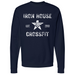 Mens Small Classic Navy Heather Style_Sweatshirt