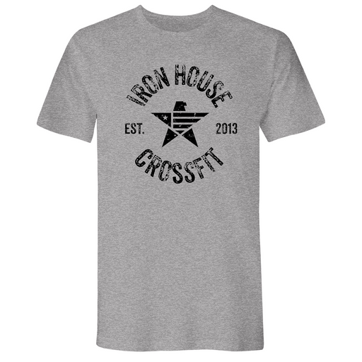 Mens Small Dark Heather Gray Style_T-Shirt