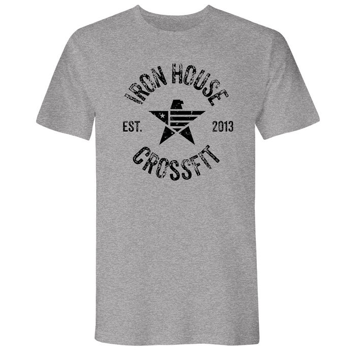 Mens Small Dark Heather Gray Style_T-Shirt