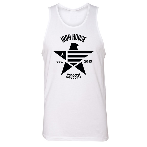 Mens Small White Style_Tank Top