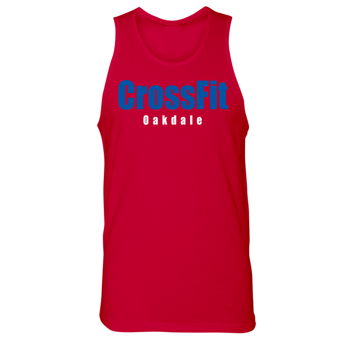 Mens Small Red Style_Tank Top