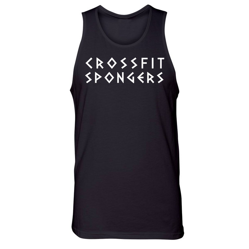 CrossFit Spongers White Mens - Tank Top