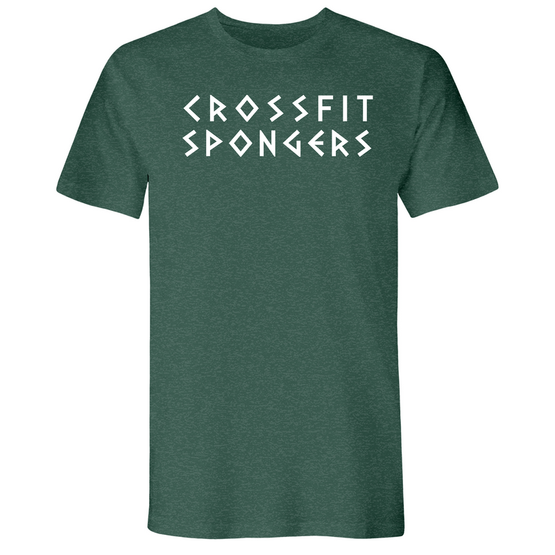 CrossFit Spongers White Mens - T-Shirt