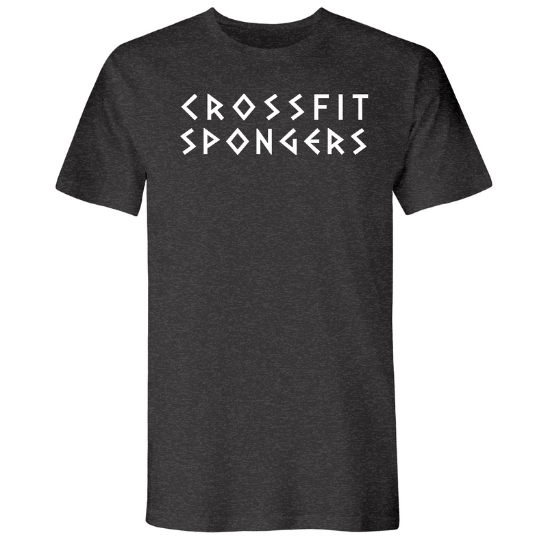 CrossFit Spongers White Mens - T-Shirt