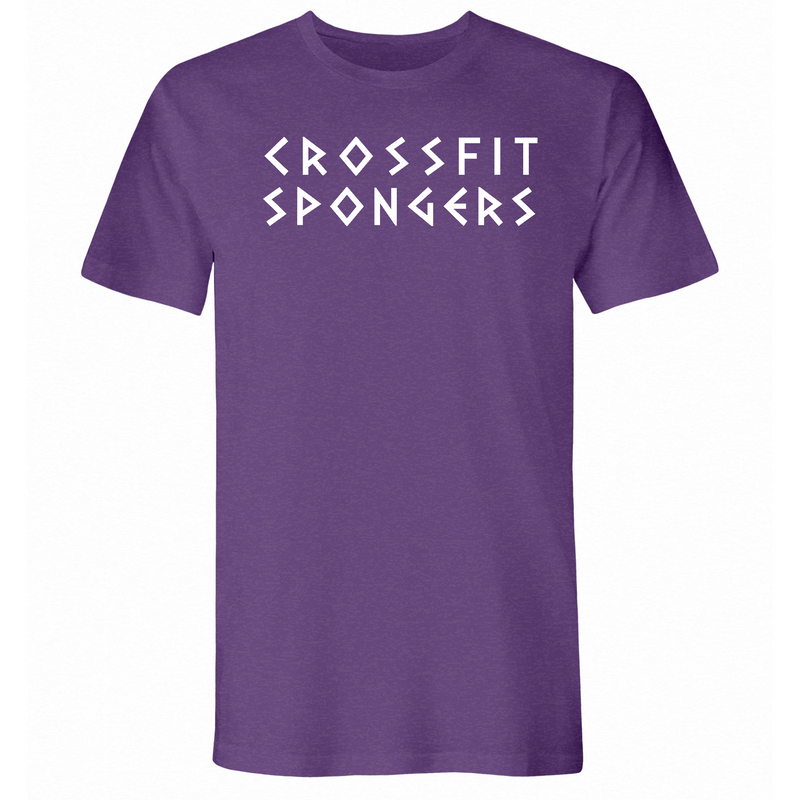 CrossFit Spongers White Mens - T-Shirt