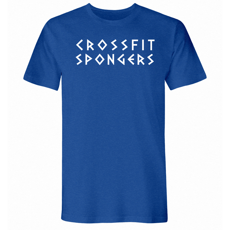 CrossFit Spongers White Mens - T-Shirt