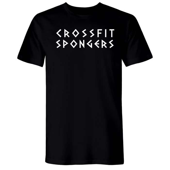 CrossFit Spongers White Mens - T-Shirt