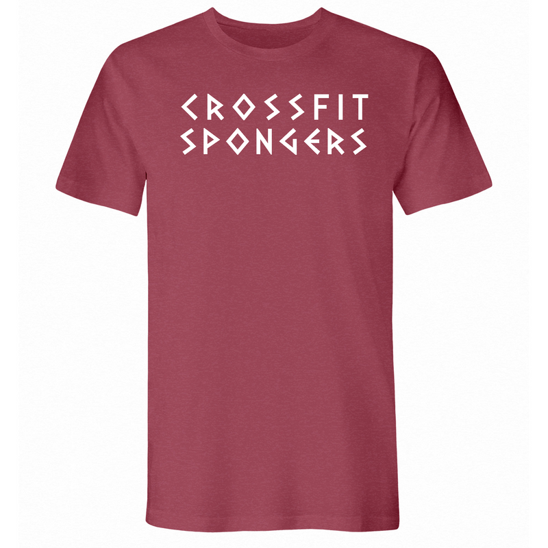 CrossFit Spongers White Mens - T-Shirt