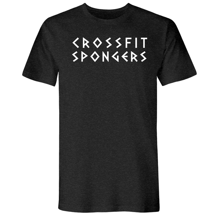 CrossFit Spongers White Mens - T-Shirt