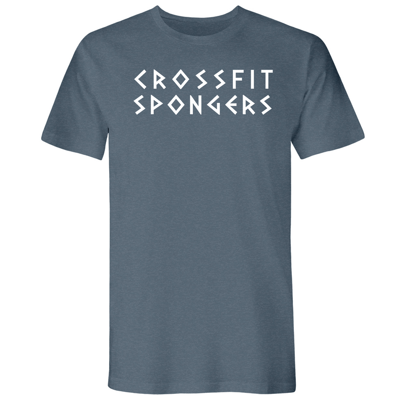 CrossFit Spongers White Mens - T-Shirt