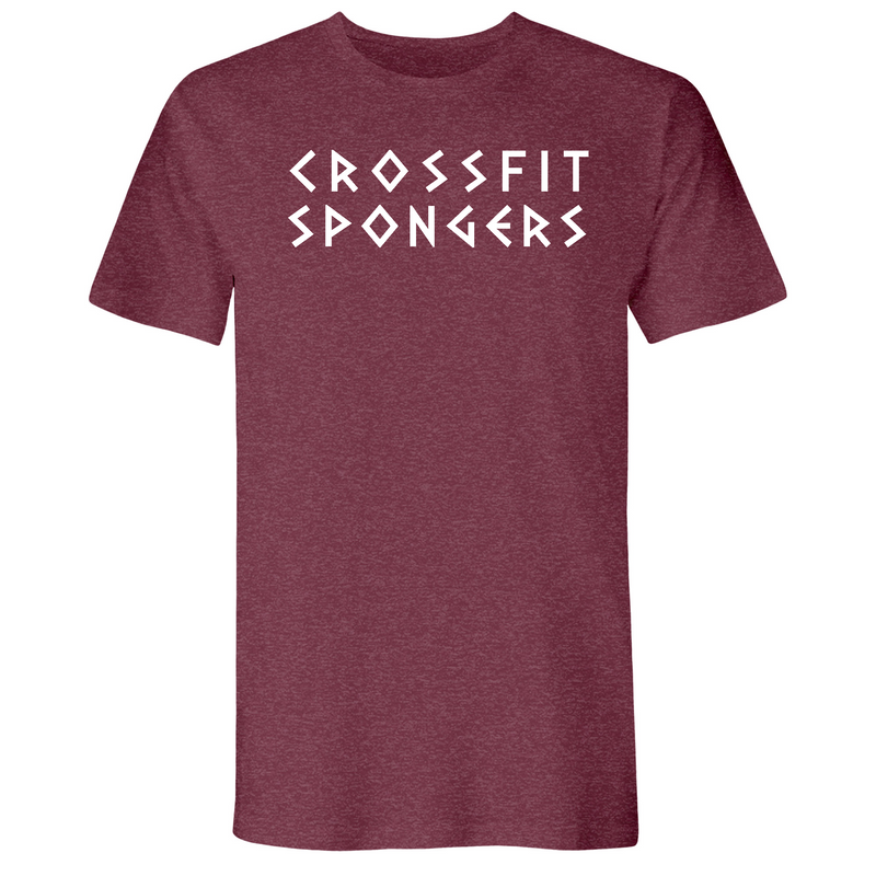 CrossFit Spongers White Mens - T-Shirt