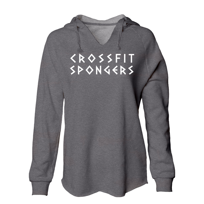 CrossFit Spongers White Womens - Hoodie