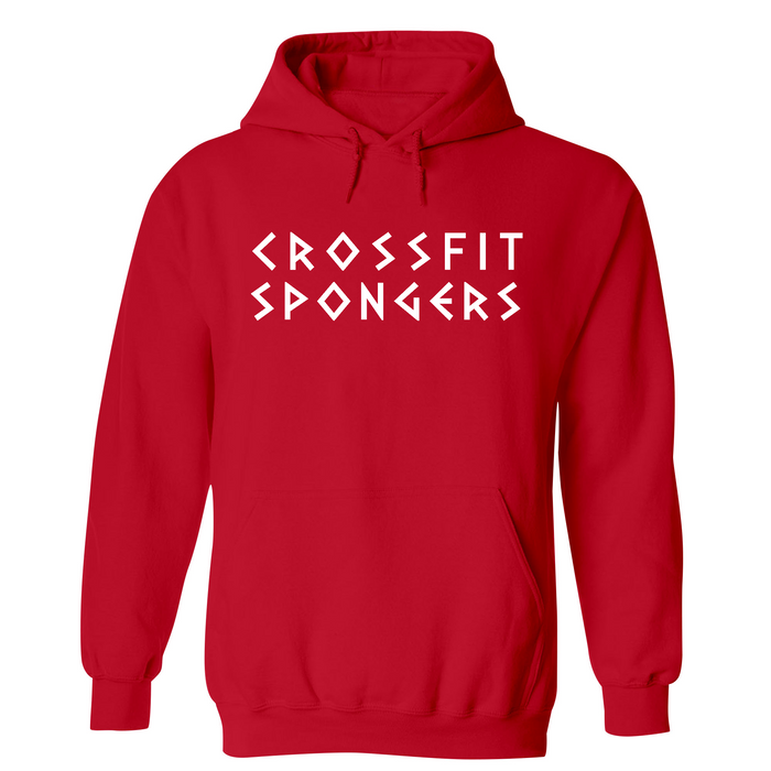 CrossFit Spongers White Mens - Hoodie