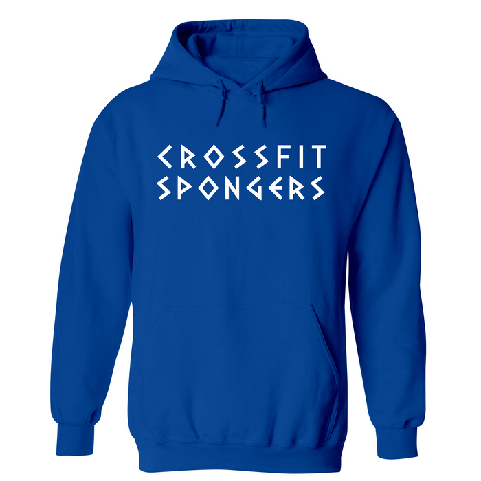 CrossFit Spongers White Mens - Hoodie