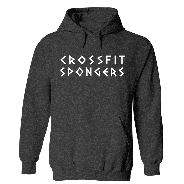 CrossFit Spongers White Mens - Hoodie