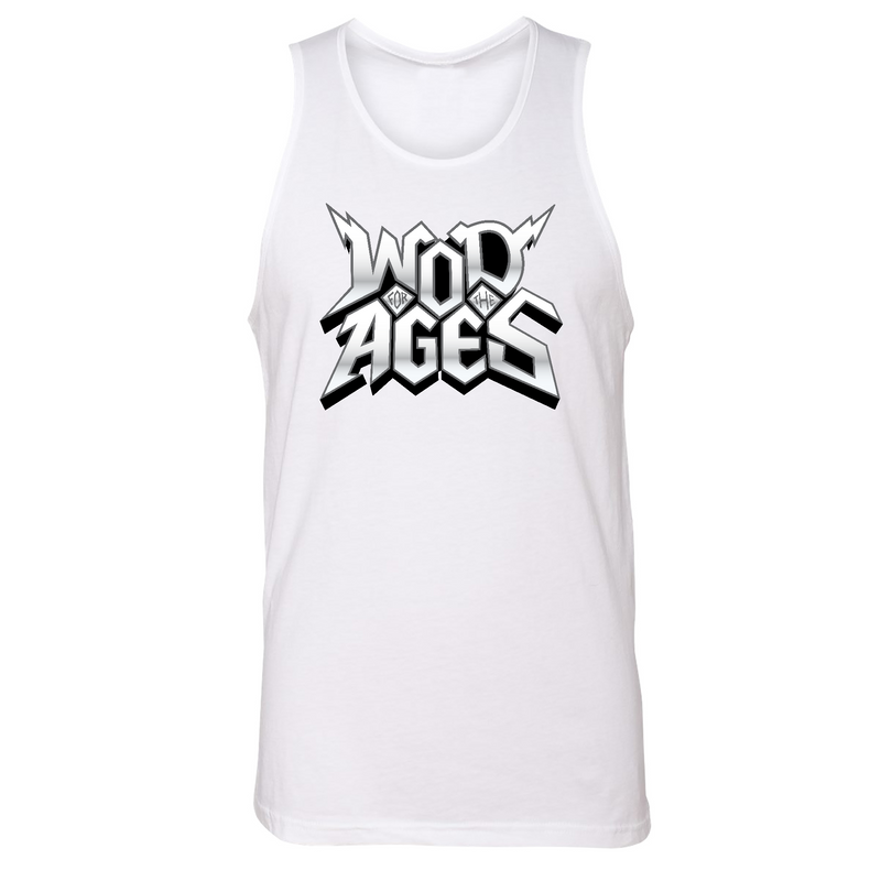Mens Small White Style_Tank Top
