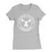 Womens Small Solid Athletic Grey Style_T-Shirt