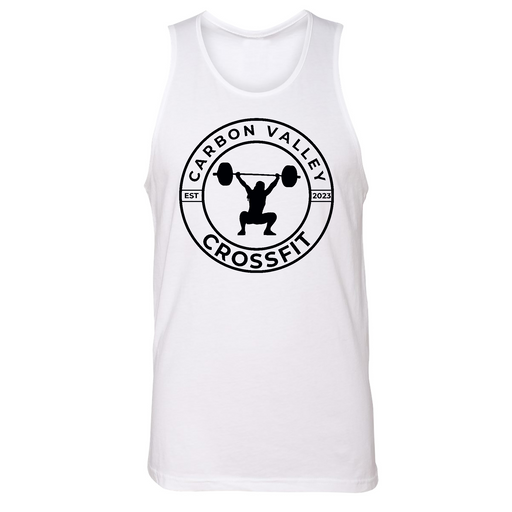 Mens Small White Style_Tank Top