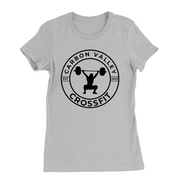 Womens Small Solid Athletic Grey Style_T-Shirt