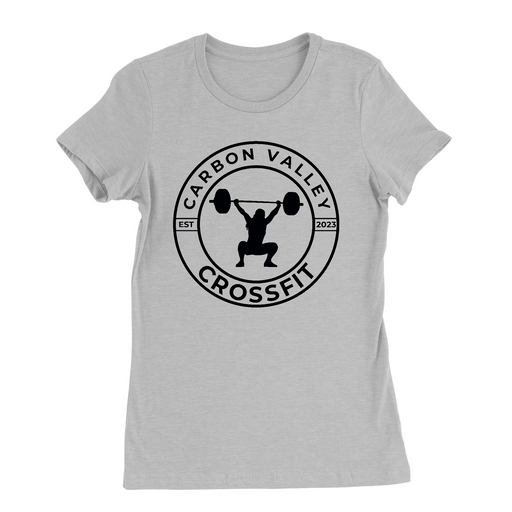 Womens Small Solid Athletic Grey Style_T-Shirt