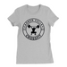 Womens Small Solid Athletic Grey Style_T-Shirt