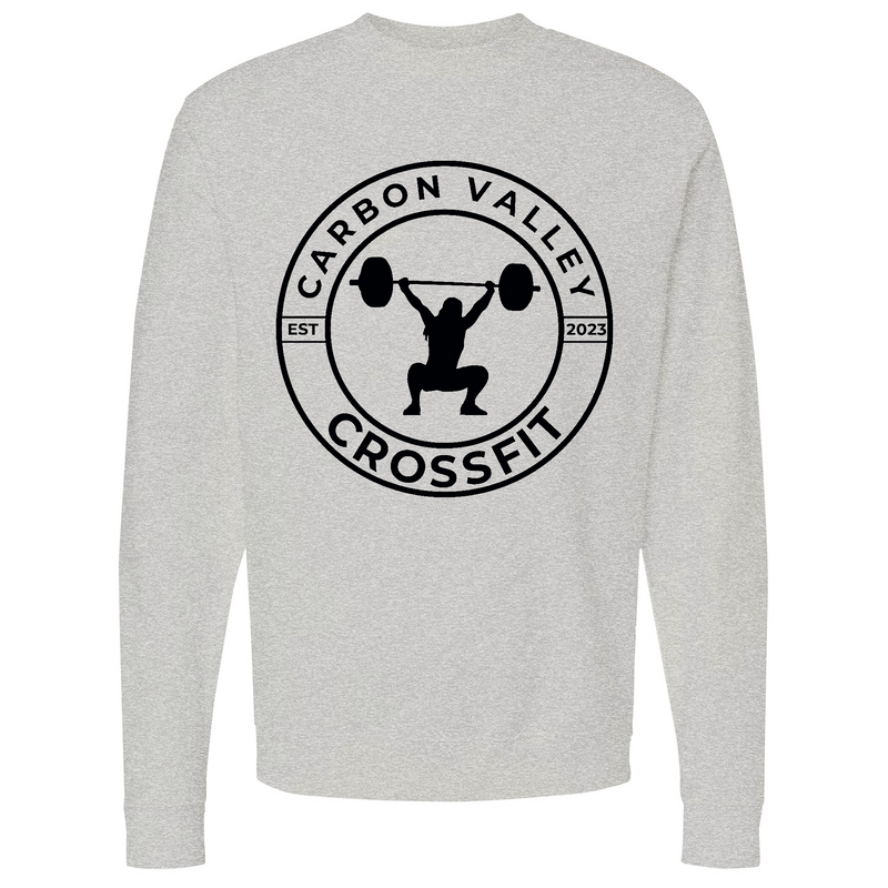 Mens Small Grey Heather Style_Sweatshirt