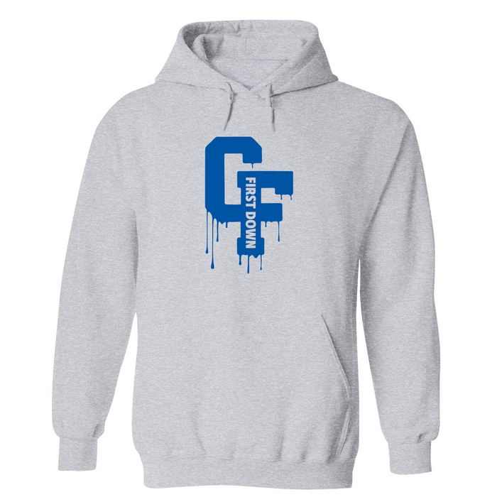 Mens Small Grey Heather Style_Hoodie