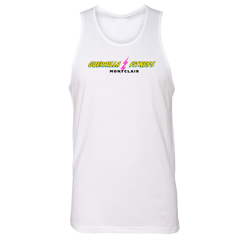 Mens Small White Style_Tank Top