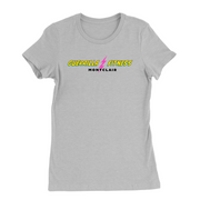 Womens Small Solid Athletic Grey Style_T-Shirt