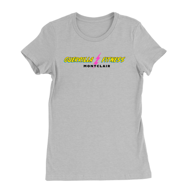 Womens Small Solid Athletic Grey Style_T-Shirt
