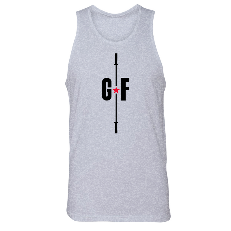Mens Small Heather Gray Style_Tank Top