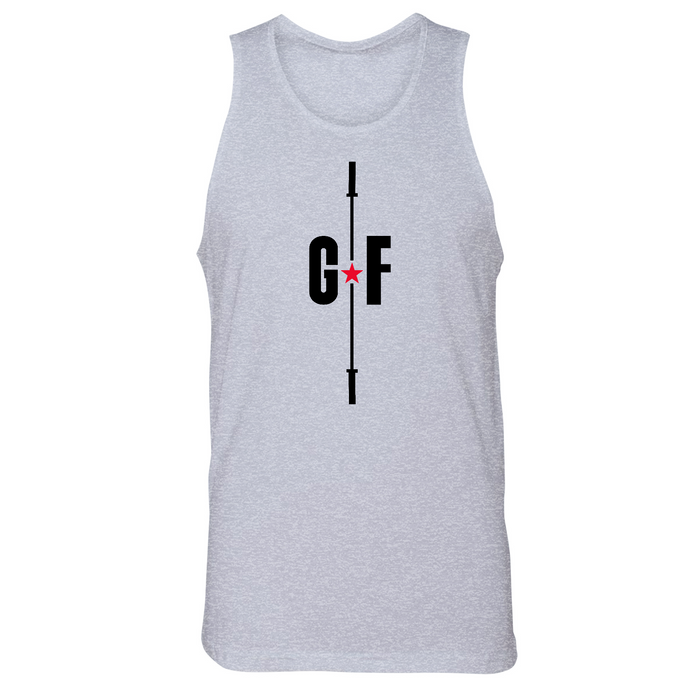 Mens Small Heather Gray Style_Tank Top
