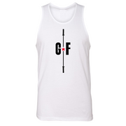 Mens Small White Style_Tank Top