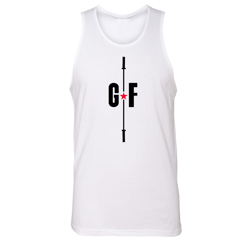 Mens Small White Style_Tank Top