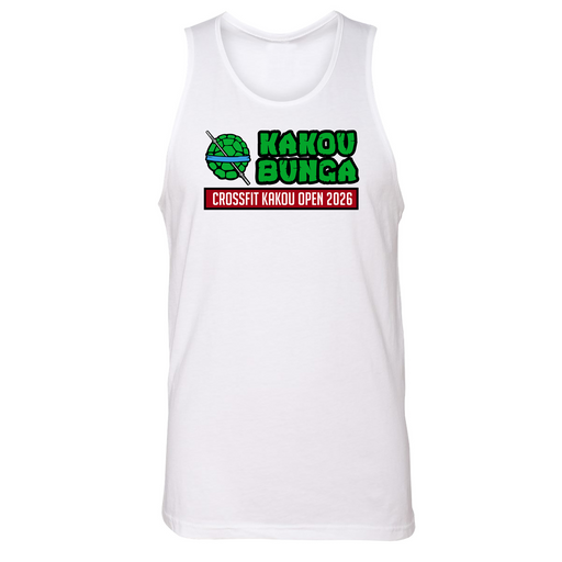 Mens Small White Style_Tank Top
