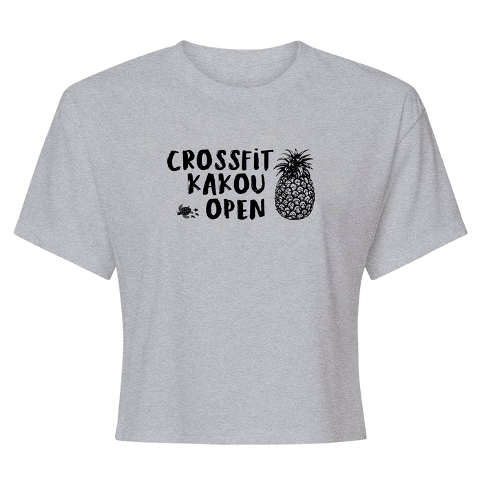 CrossFit Kakou Fruits Of Our Labor - CrossFit Open 2025 Womens - Crop Top T-Shirt