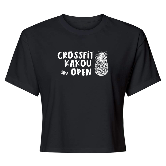 CrossFit Kakou Fruits Of Our Labor - CrossFit Open 2025 Womens - Crop Top T-Shirt