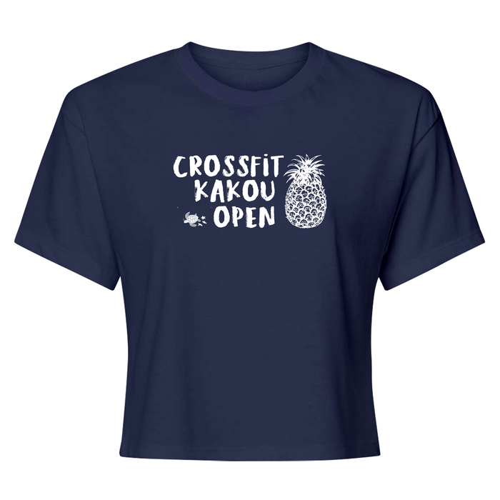 CrossFit Kakou Fruits Of Our Labor - CrossFit Open 2025 Womens - Crop Top T-Shirt