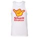 Mens Small White Style_Tank Top