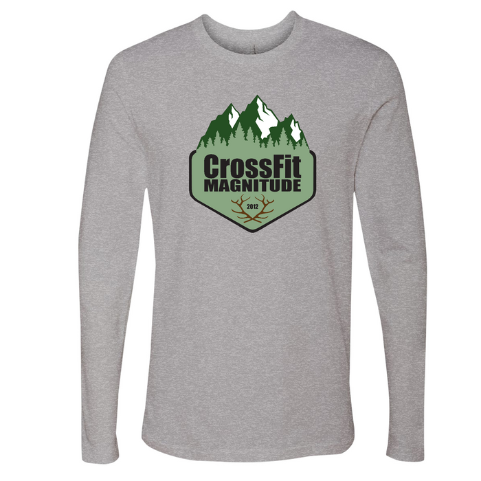 Mens 2X-Large Heather Gray Style_Long Sleeve