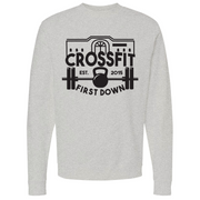 Mens 2X-Large Grey Heather Style_Sweatshirt