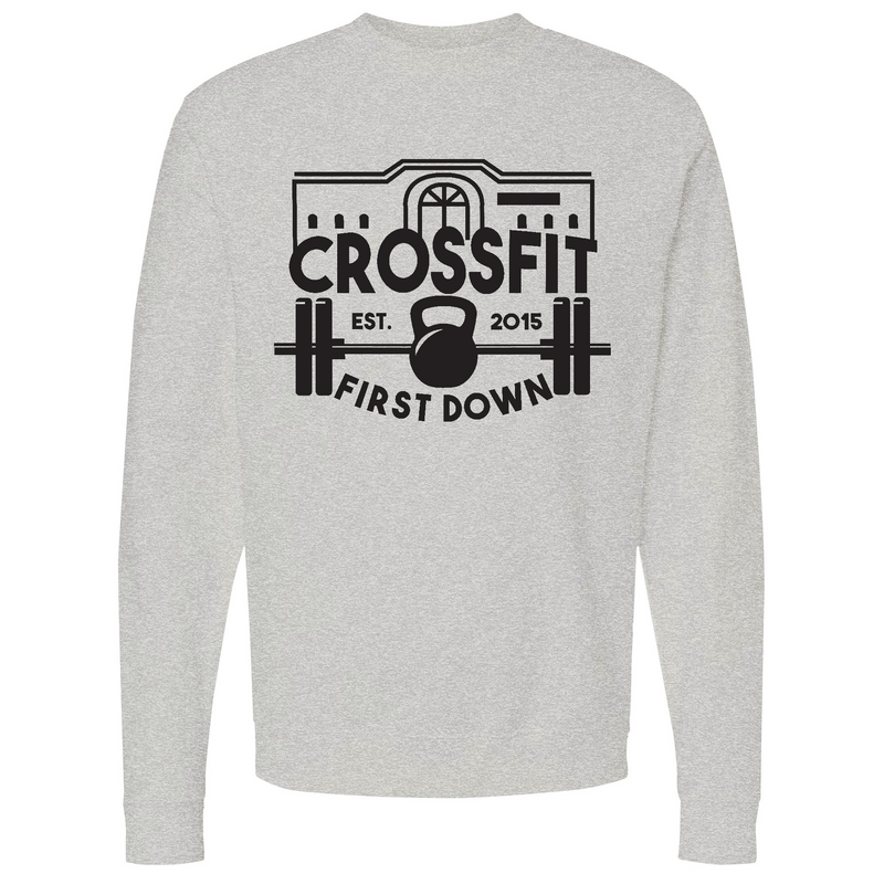 Mens 2X-Large Grey Heather Style_Sweatshirt