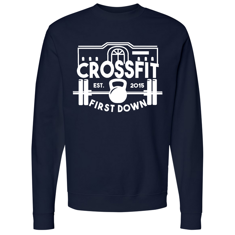 Mens 2X-Large Classic Navy Heather Style_Sweatshirt