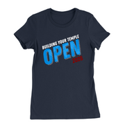 Womens Small Navy Style_T-Shirt