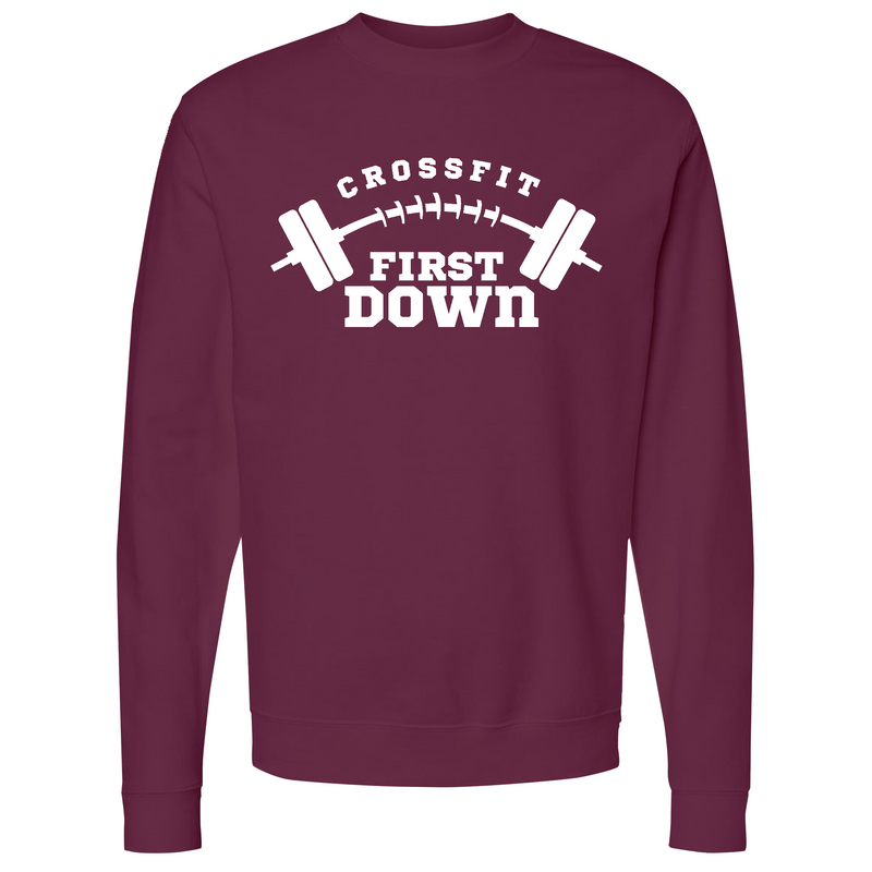Mens 2X-Large Maroon Style_Sweatshirt
