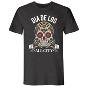 Mens Small Heather Heavy Metal Style_T-Shirt