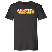 Mens Small Heather Heavy Metal Style_T-Shirt