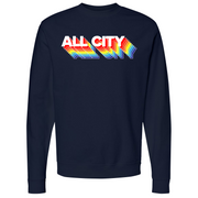 Mens Small Classic Navy Heather Style_Sweatshirt