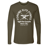Mens Small Military Green Style_Long Sleeve