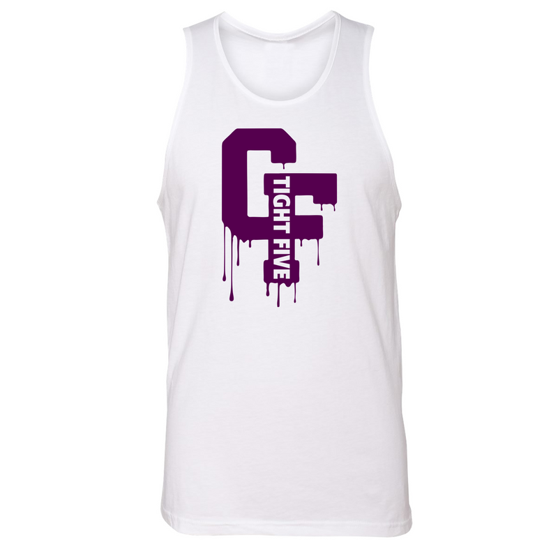 Mens Small White Style_Tank Top